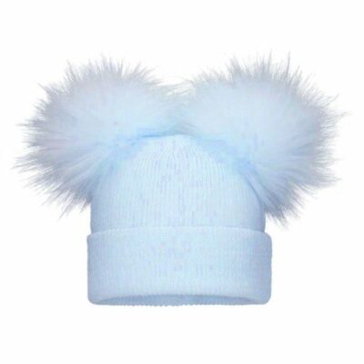 Pom Pom Envy Blue Baby Knit Double