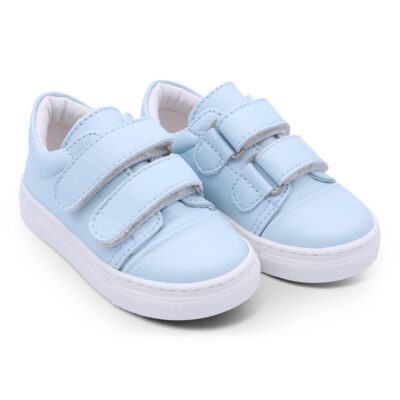 Borboleta Rodrigo Blue Leather Shoes