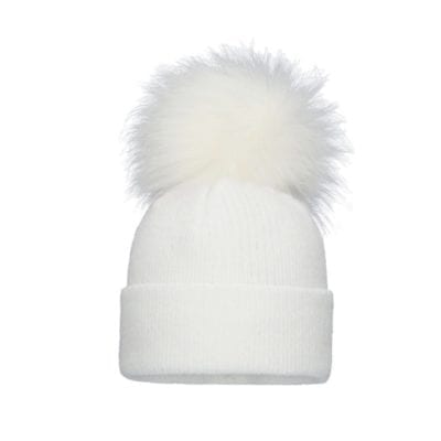 Pom Pom Envy Baby Knit Single White
