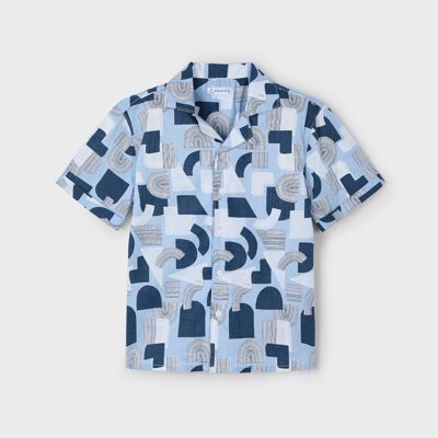 Mayoral Light Blue Shirt 3114