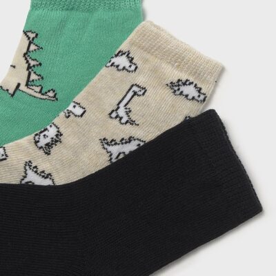 Mayoral Toddler Dino Sock Set 10870
