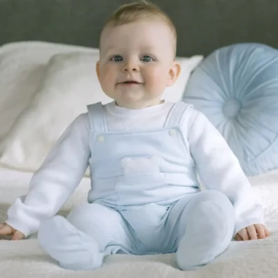 Emile et Rose Kit Blue Dungaree All in One 2634