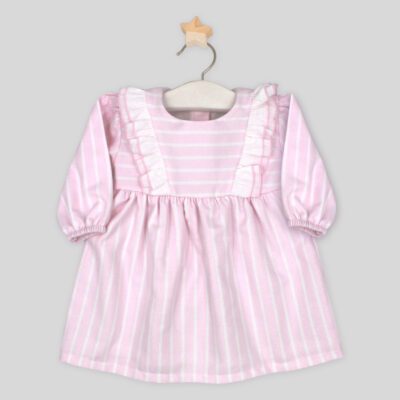 Rapife Pink Long Sleeve Dress 4115