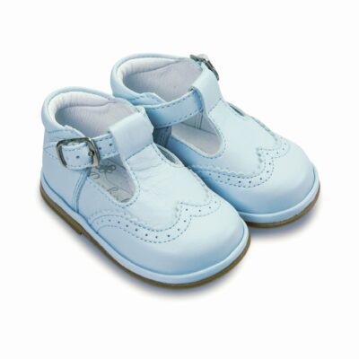 Borboleta Ryan Blue Leather Shoes