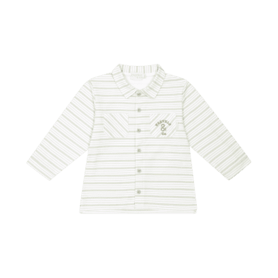 Pastels & Co Crispin Sage Overshirt 802U