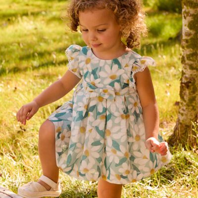 Mayoral Toddler Lake Printed Dress 1910