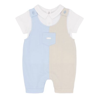 Amore Colour Block Dungaree Set 0052