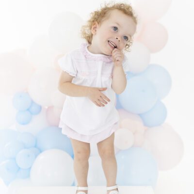 Blues Baby Smocked Bloomers Set 3021