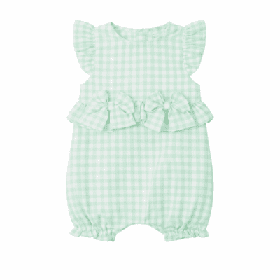 Pastels & Co Rebecca Mint Romper 804L