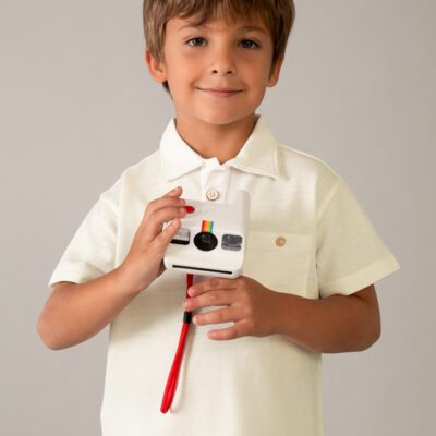 Mayoral Cream Polo 3105