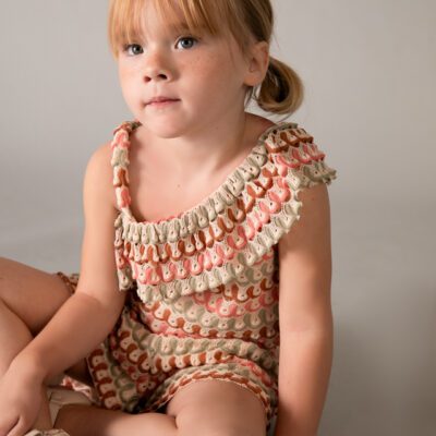 Mayoral Tangerine Shorts Set 3225