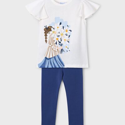 Mayoral Navy Legging Set 3724