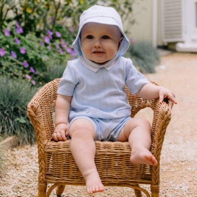 Emile et Rose Gibson Blue Hat 4777