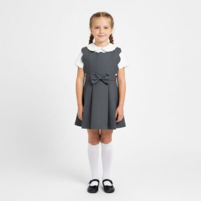 Love & Learn Scallop Polo Top