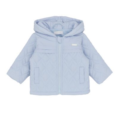 Amore Quilted Blue Jacket AM0115