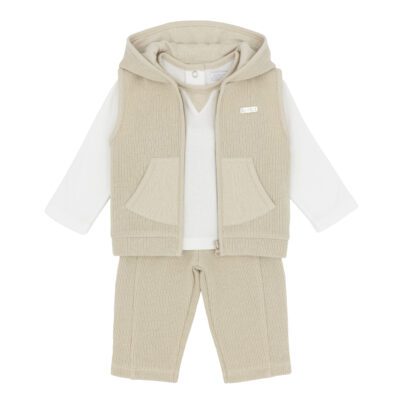 Amore Beige Knit 3 Piece Set AM0129