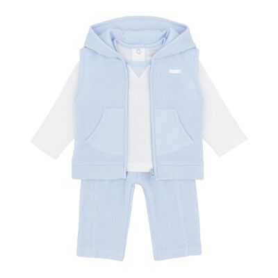 Amore Blue Knit 3 Piece Set AM0129