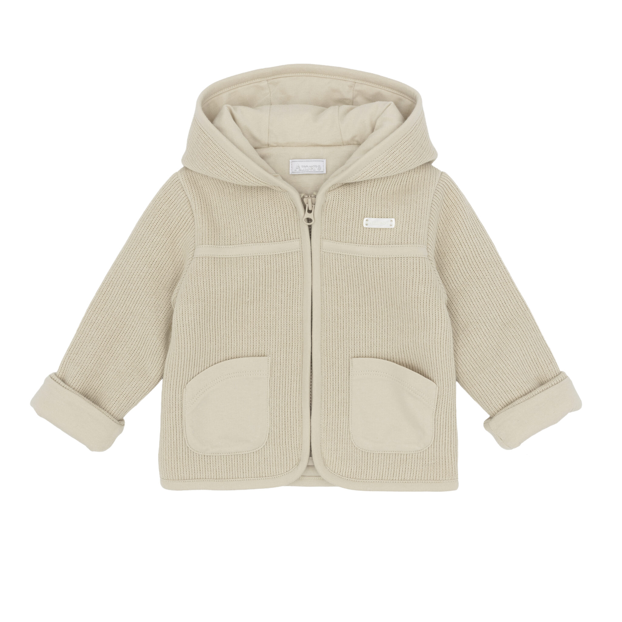 Amore Beige Knit Jacket AM0130