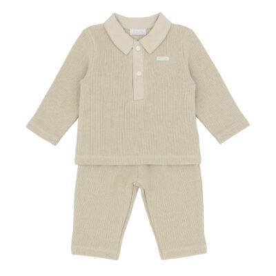 Amore Beige Knit Set AM0131