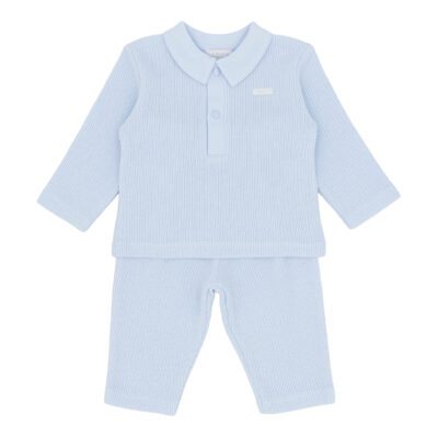 Amore Blue Knit Set AM0131