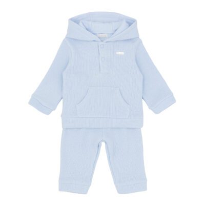 Amore Blue Knit Jog Set AM0133