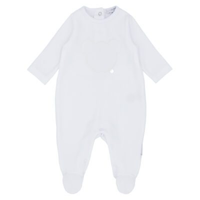 Blues Baby White Bear All in One 1109
