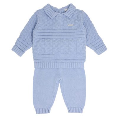 Blues Baby Hamar Blue Knit Set 3170