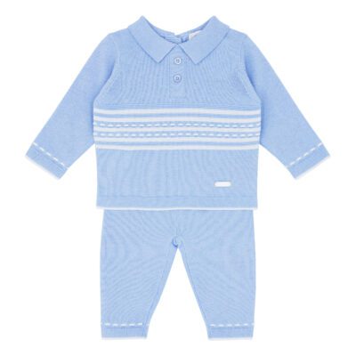 Blues Baby Bergen Blue Knit Set 3171