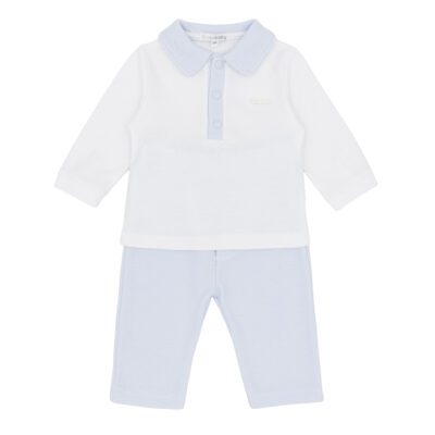 Blues Baby Copenhagen Blue Polo Set 3231