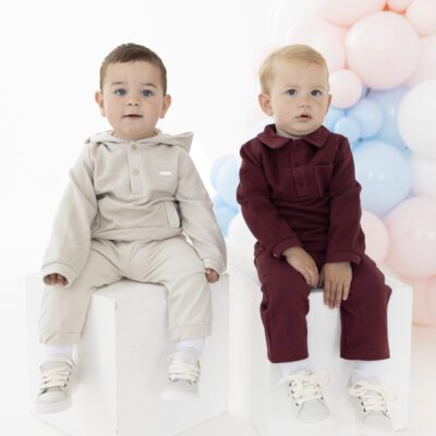 Blues Baby Copenhagen Beige Hooded Set 3234
