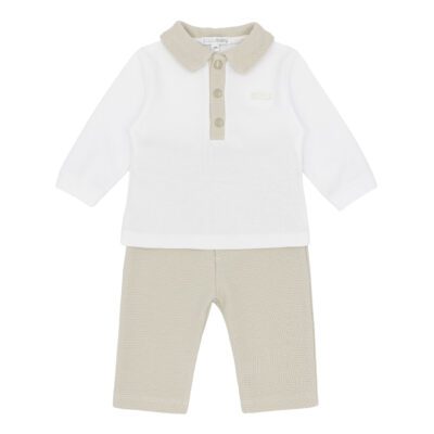 Blues Baby Copenhagen Beige Polo Set 3236