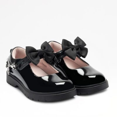 Lelli Kelly Black Teddybear Shoe LKSA8495