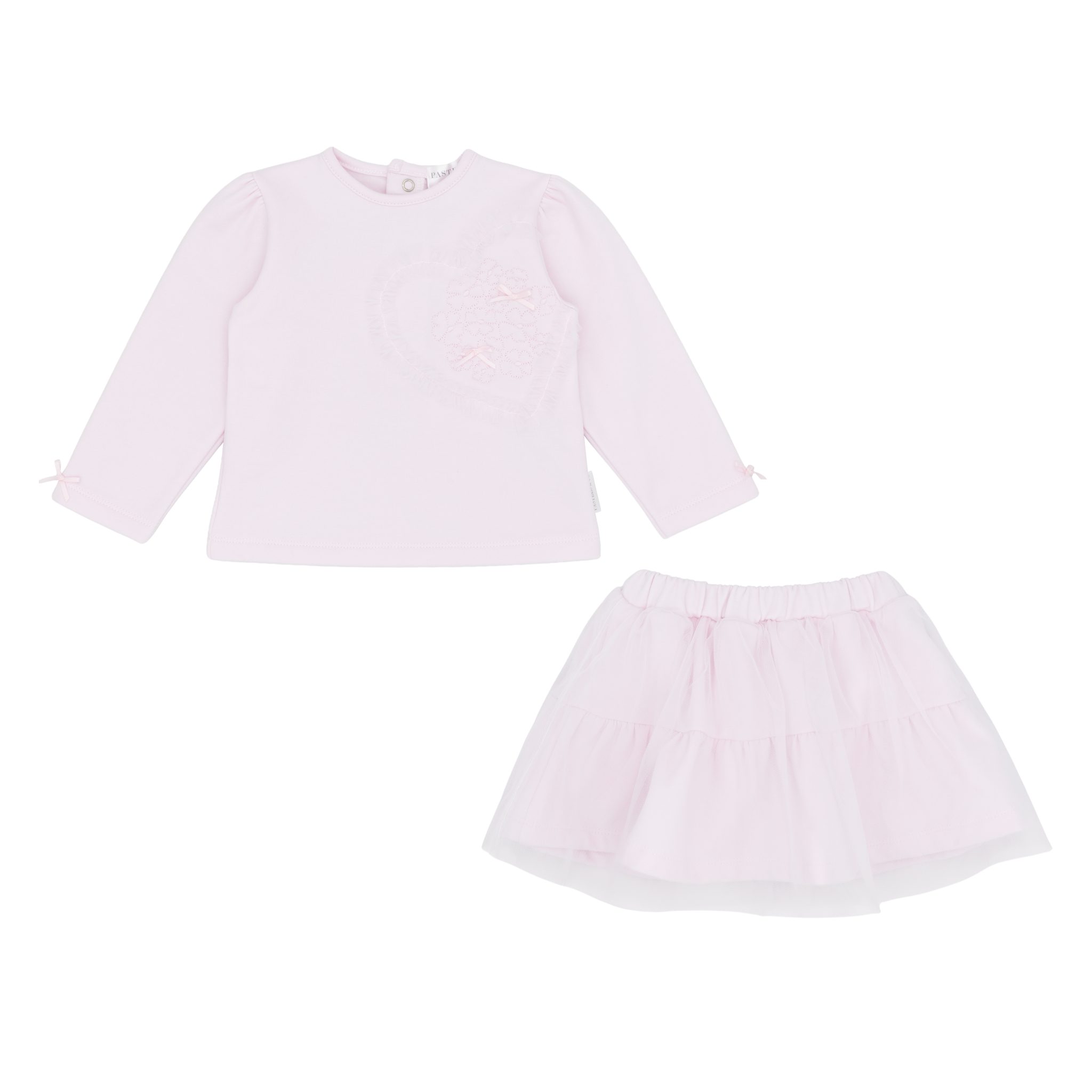 Pastels & Co Snow Pink Skirt Set 20-04B