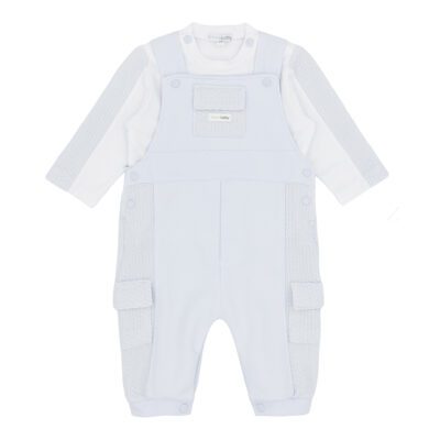 Blues Baby Oslo Blue Dungaree Set 3217