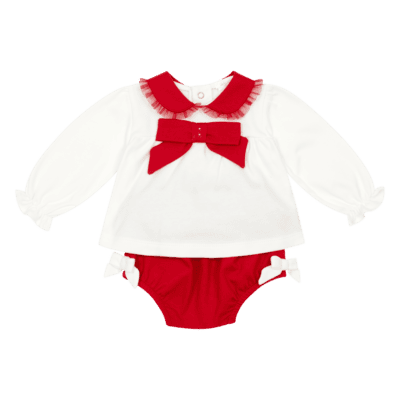 Deolinda Lisa Red Bloomers Set 26728