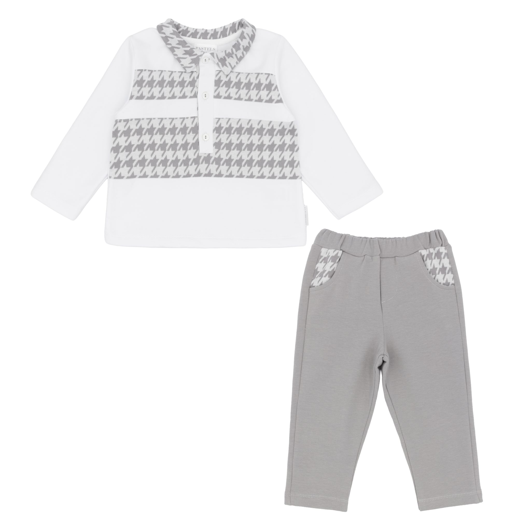 Pastels & Co Tucker Polo Set 10-01B