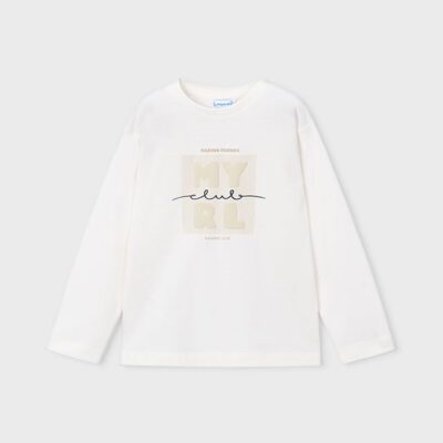 Mayoral Cream T-Shirt 173