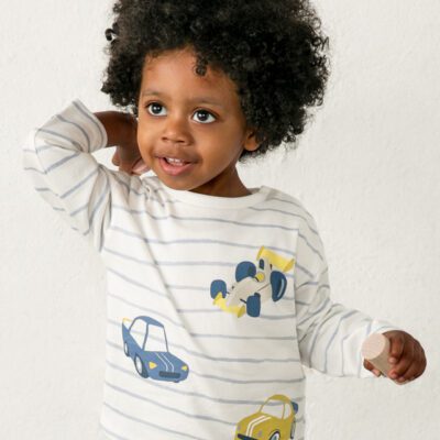 Mayoral Toddler Blue Stripe T-Shirt 2011