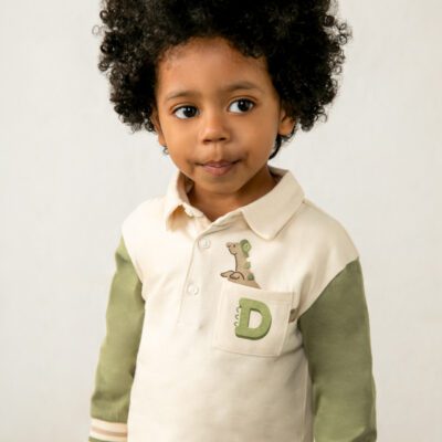 Mayoral Toddler Cream Polo 2102