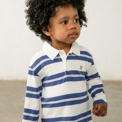 Mayoral Toddler Blue Polo 2103