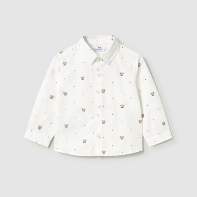 Mayoral Toddler Teddy Shirt 2110