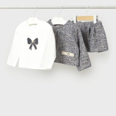 Mayoral Toddler Navy Skirt Set 2954
