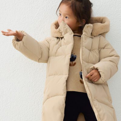Mayoral Cream Coat 4619