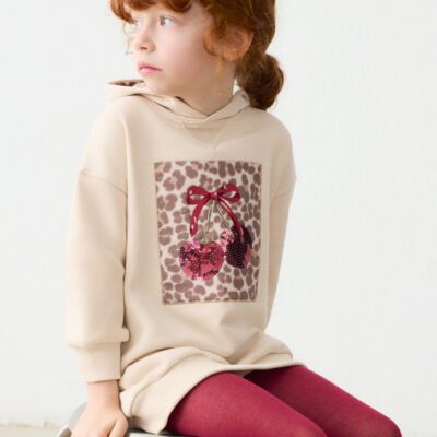 Mayoral Hooded Dress 4737