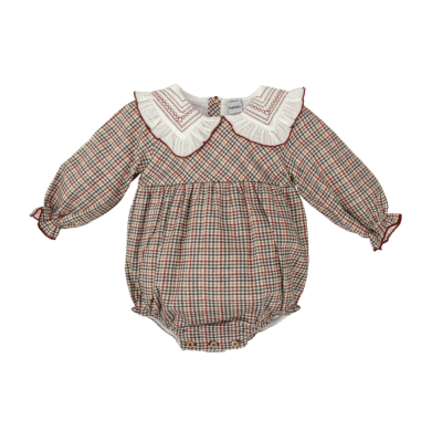 Babidu Tartan Romper 30633