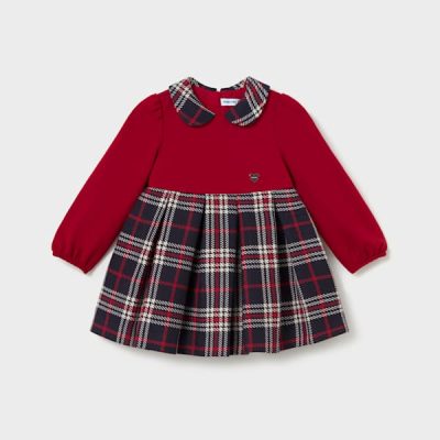 Mayoral Toddler Tartan Dress 2945
