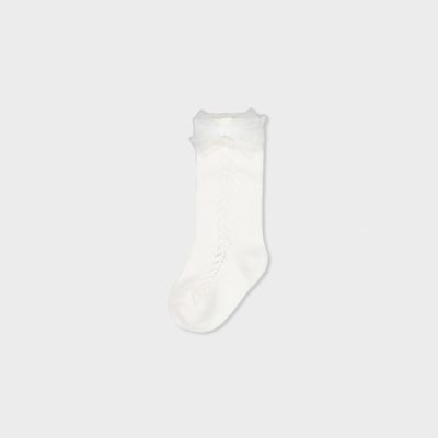 Mayoral Toddler Ivory Socks 10252