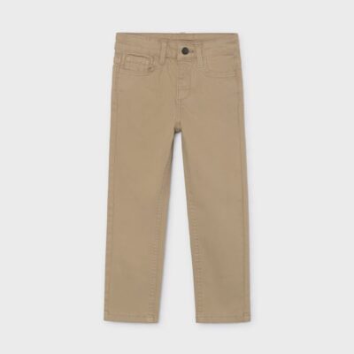Mayoral Beige Slim Fit Trousers 517