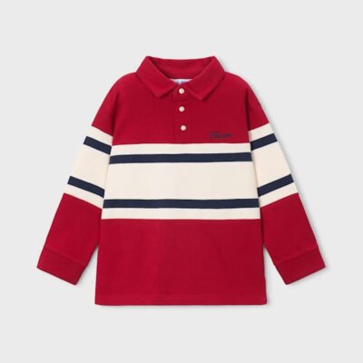 Mayoral Red Polo Shirt 4140