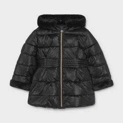 Mayoral Black Coat 4422